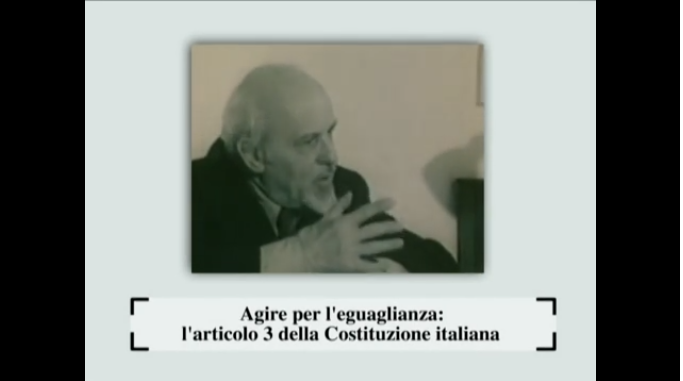 Intervista a Lelio Basso sull'articolo 3 della costituzione italiana