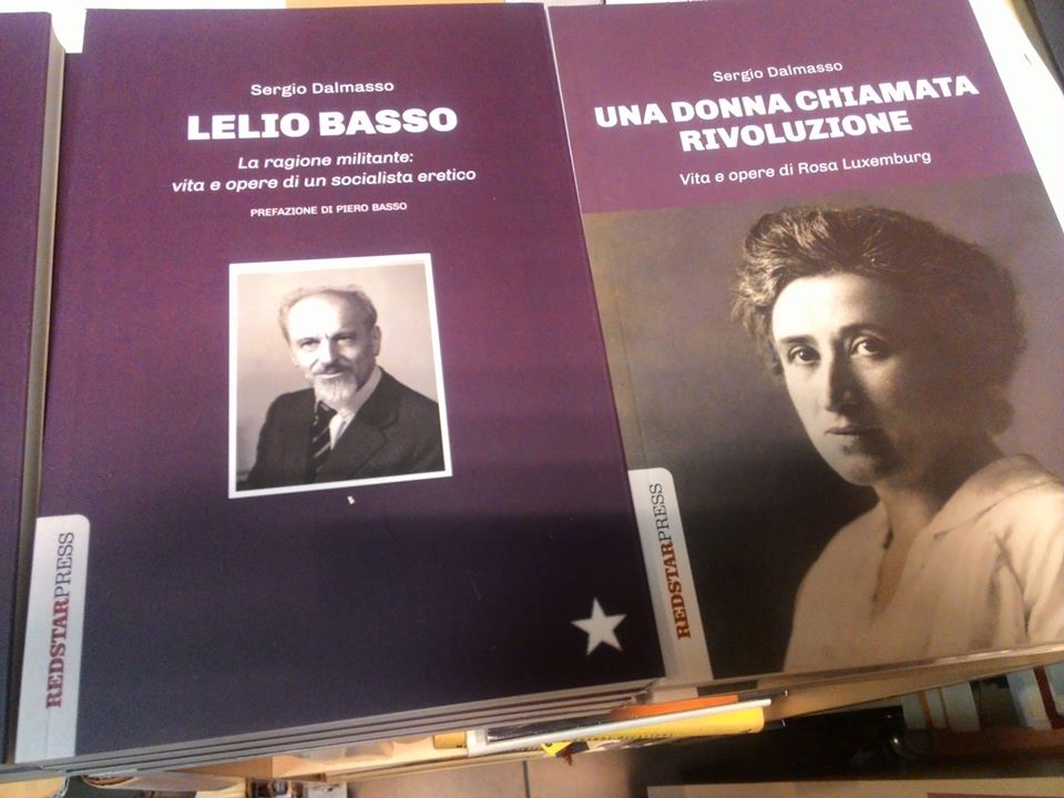 Momenti della presentazione Les Mots, Libri Basso e Rosa Luxemburg