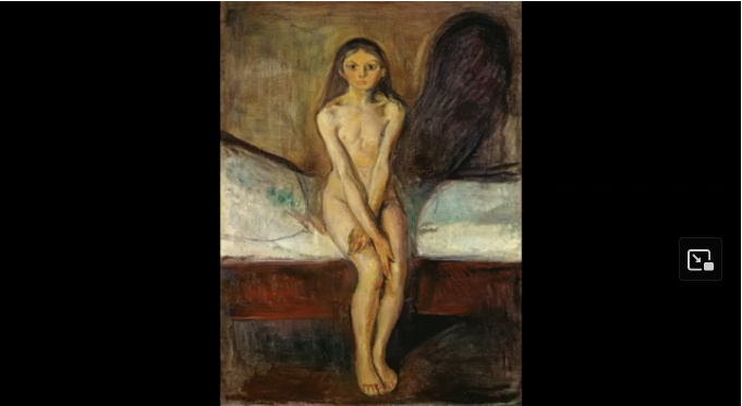 Ibsen, Mimesis edizioni, dipinto La pubertà di Edvard Munch