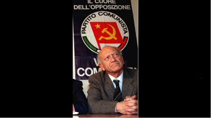 Video con registrazione audio dell'intervento di Lucio libertini al congresso fondativo di Rifondazione Comunista dicembre 1991